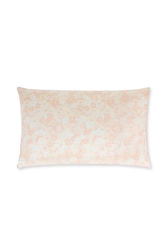 Coincasa μαξιλαροθήκη βαμβακερή με floral print 80 x 50 cm - 007372704 Ροζ Ανοιχτό